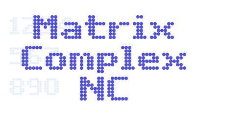 Matrix Complex NC-font-download