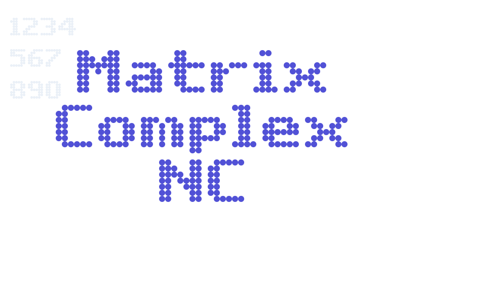 Matrix Complex NC-font-download