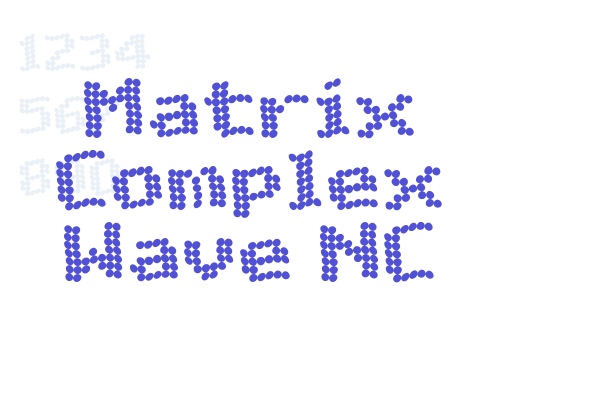 Matrix Complex Wave NC