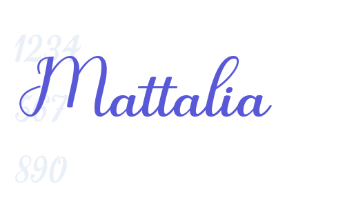 Mattalia Font Download