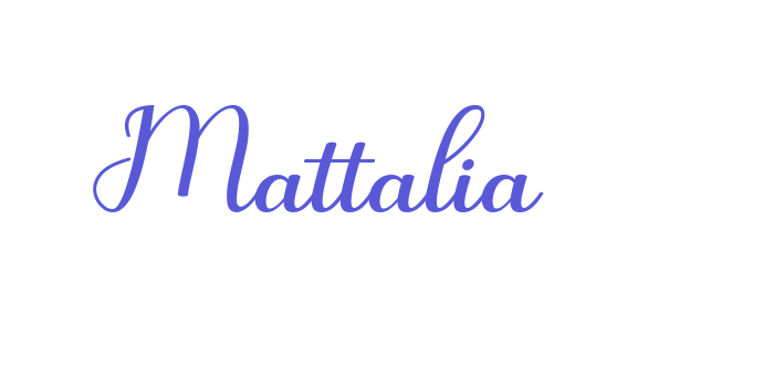 Mattalia Font