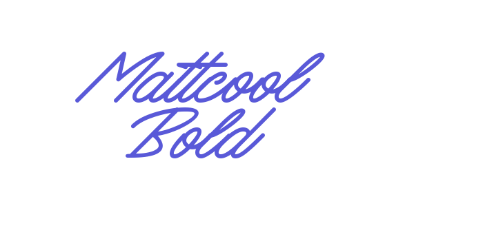 Mattcool Bold Font Download