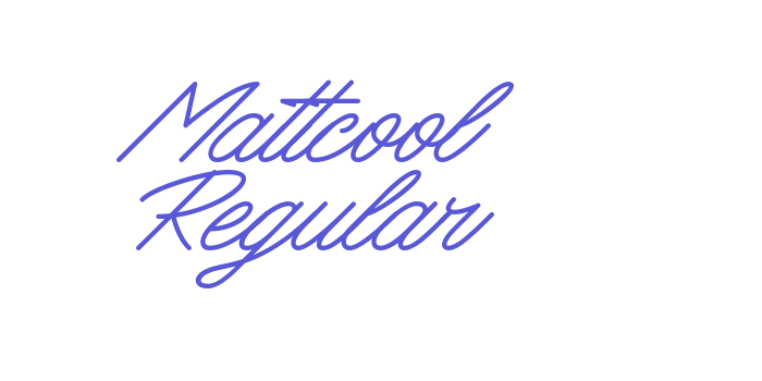 Mattcool Regular Font Download