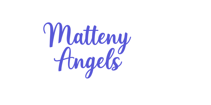 Matteny Angels Font Download