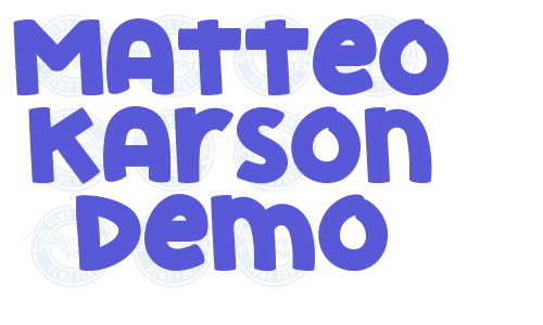 Matteo Karson Demo Font Download