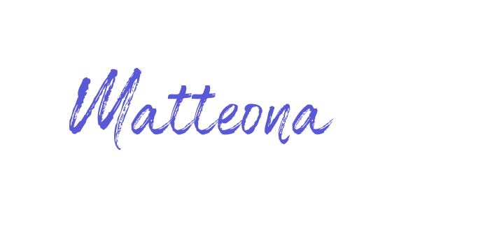 Matteona Font