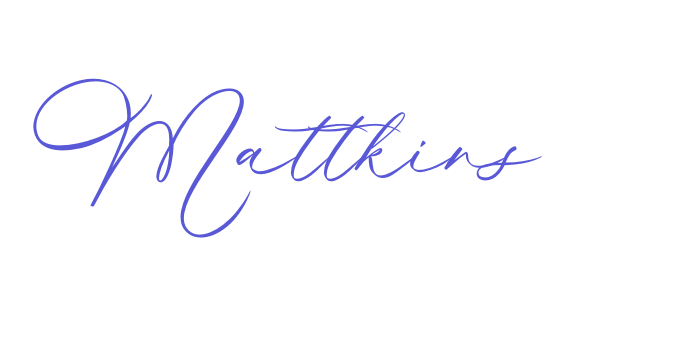 Mattkins Font Download