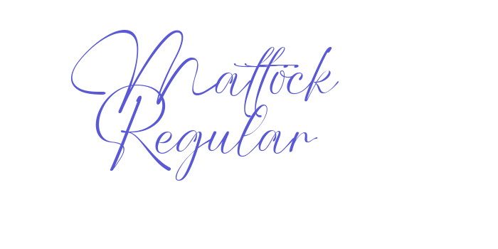 Mattock Regular Font Download