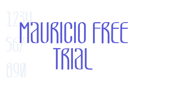 Mauricio Free Trial Font