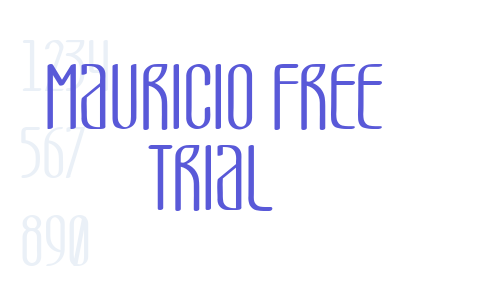 Mauricio Free Trial Font Download