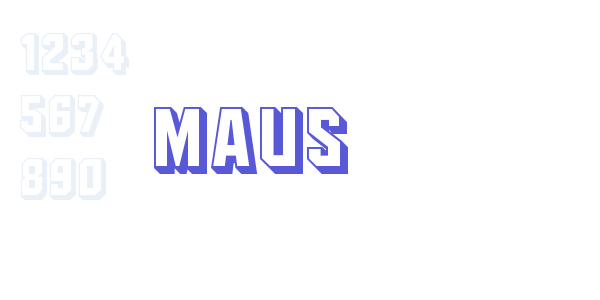 Maus font