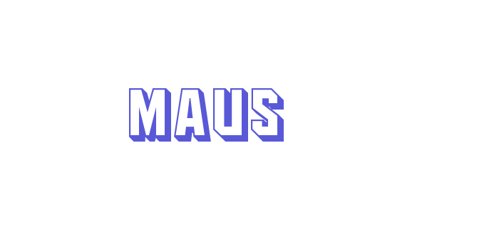 Maus Font Download