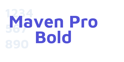 Maven Pro Bold