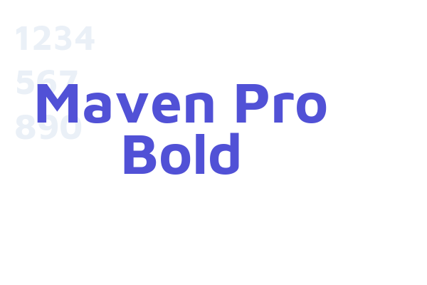 Maven Pro Bold