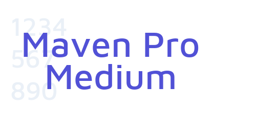 Maven Pro Medium