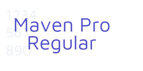 Maven Pro Regular