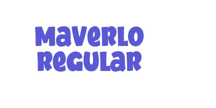 Maverlo Regular Font Download