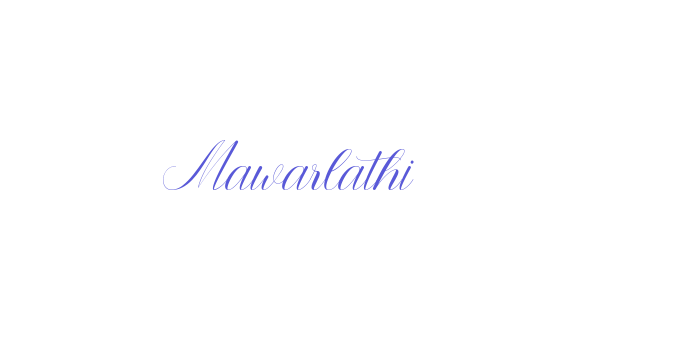 Mawarlathi Font Download