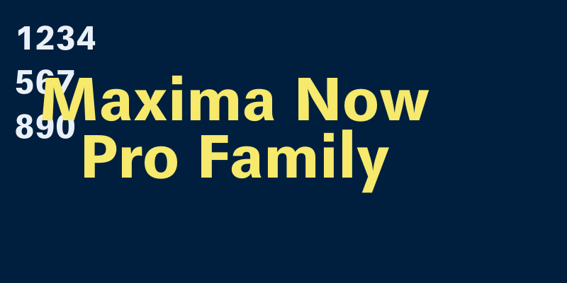 Maxima Now Pro Family