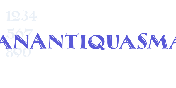 MaximilianAntiquaSmallCaps font free