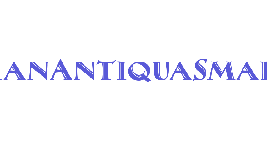 MaximilianAntiquaSmallCaps Font Download