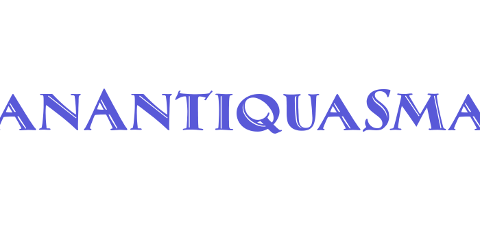 MaximilianAntiquaSmallCaps Font Download