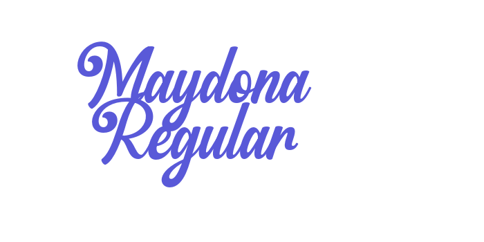 Maydona Regular Font Download