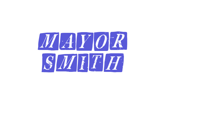 Mayor Smith Font Download