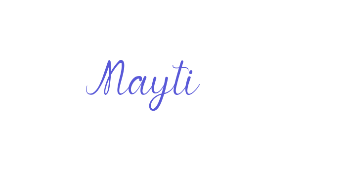 Mayti Font