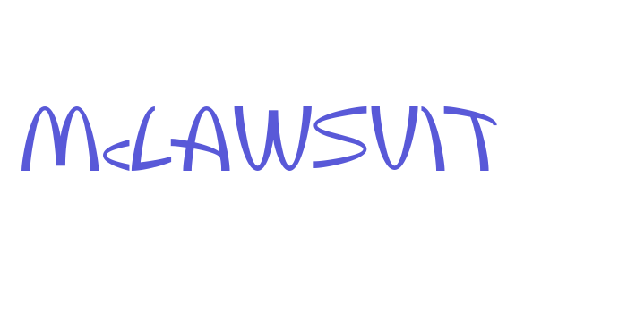 McLawsuit Font Download