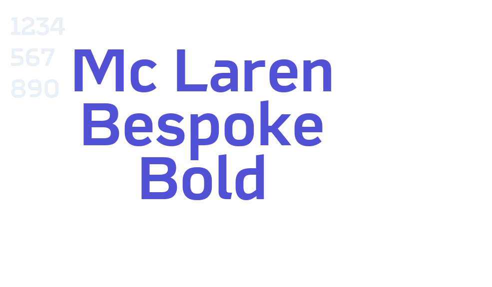 Mc Laren Bespoke Bold-font-download