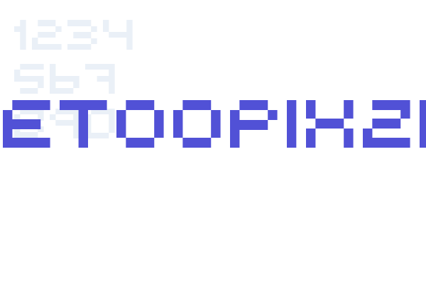 MeTooPixzi Font Download