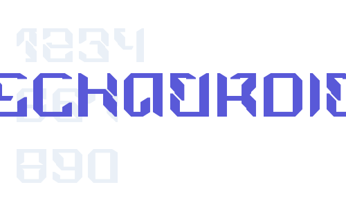 Mechadroid Font Download