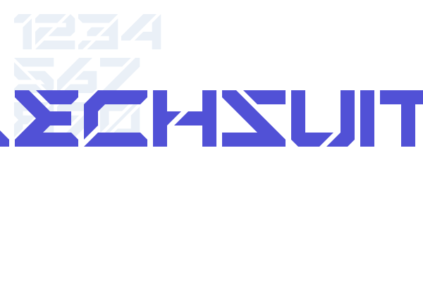 Mechsuit Font Download