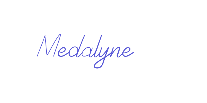 Medalyne Font