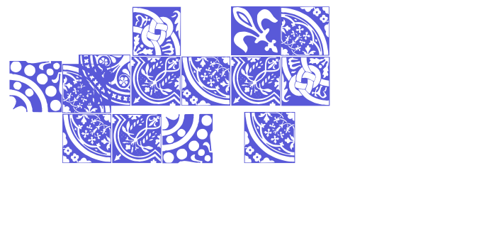 Medieval Tiles I Font Download