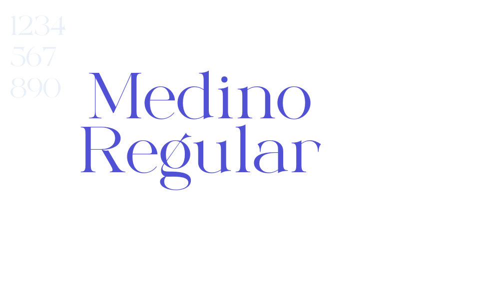 Medino Regular-font-download