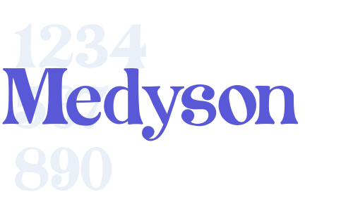 Medyson Font Download