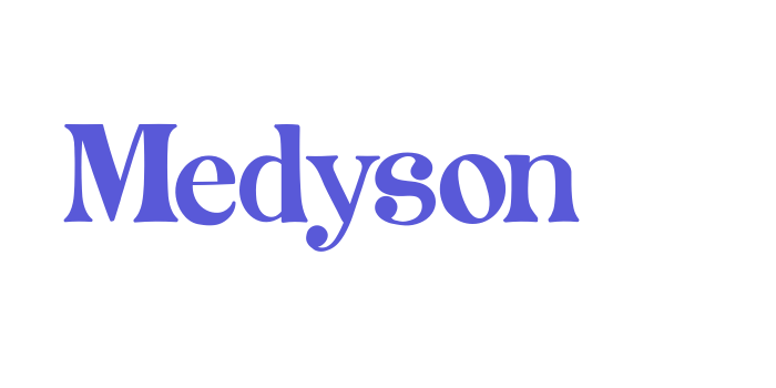 Medyson Font