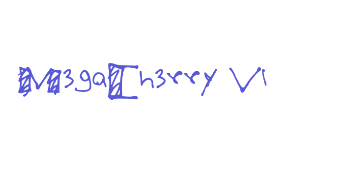 MegaCherry V1 Font Download