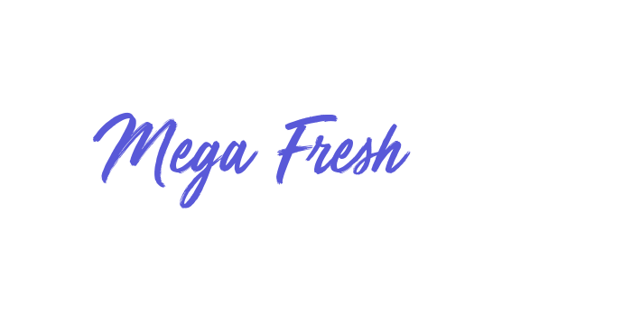 Mega Fresh Font Download