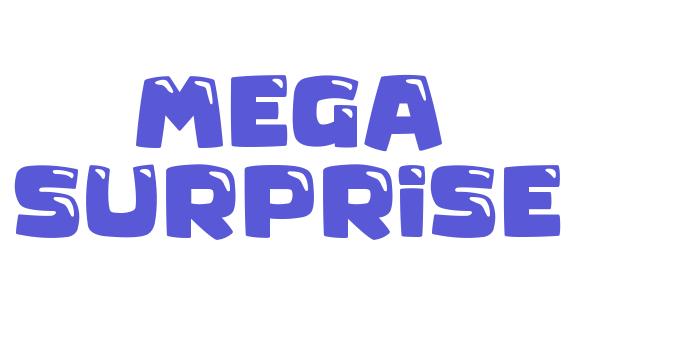 Mega Surprise Font