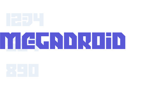 Megadroid Font Download