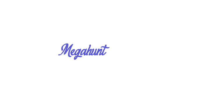 Megahunt Font Download