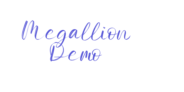 Megallion Demo Font Download