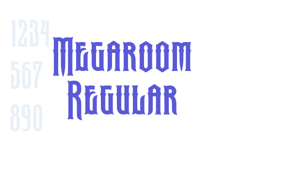 Megaroom Regular Font