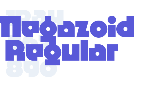 Megazoid Regular Font Download