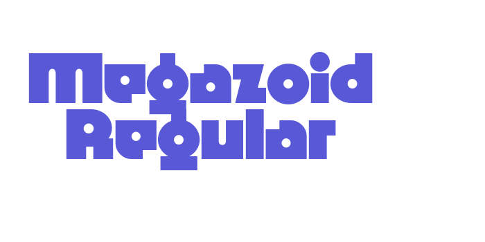 Megazoid Regular Font Download