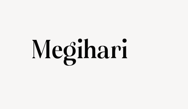 Megihari Font