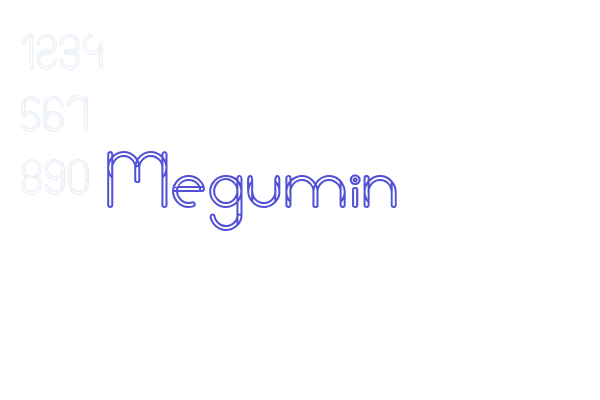 Megumin Font Download